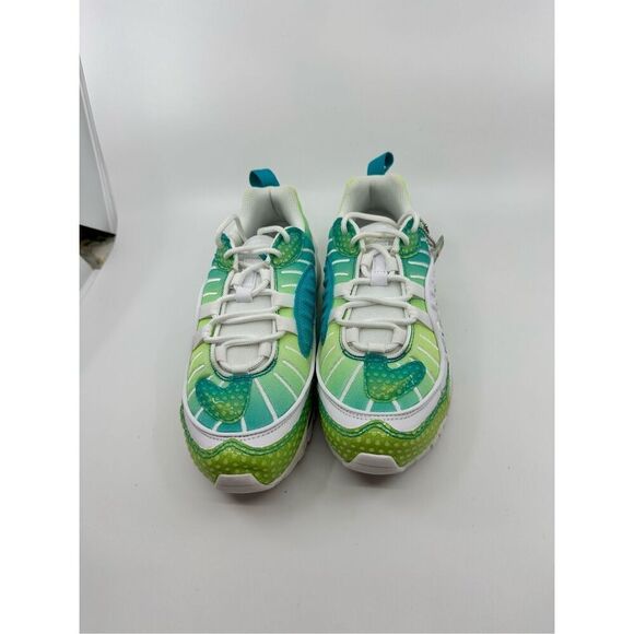 Nike Air Max 98 Bubble Pack Womens Size 6.5 White Green Running Shoes CI7379-300 - Picture 4 of 5